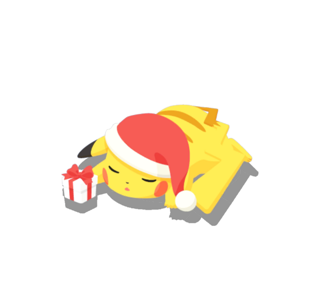 Archivo:Pikachu (Festivo) regalo Sleep.png