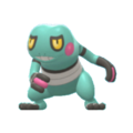 Imagen de Croagunk variocolor macho en Pokémon Diamante Brillante y Pokémon Perla Reluciente
