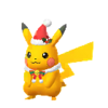 Pikachu con atuendo festivo