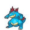 Icono de Feraligatr en Pokémon Escarlata y Púrpura