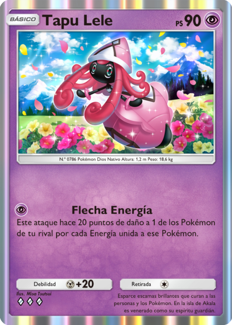 Tapu Lele (Guardianes Celestiales TCG Pocket) - WikiDex, la