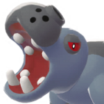 Icono de Hippowdon hembra en Leyendas Pokémon: Z-A