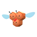 Imagen de Combee variocolor hembra en Pokémon Diamante Brillante y Pokémon Perla Reluciente