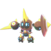 Imagen de Mega-Falinks variocolor en Leyendas Pokémon: Z-A