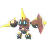 Imagen de Mega-Falinks variocolor en Leyendas Pokémon: Z-A