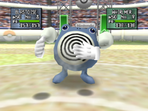 Tambor en Pokémon Stadium 2.