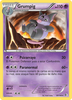 Carta de Grumpig