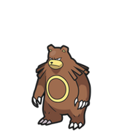 Icono de Ursaring en Pokémon Diamante Brillante y Perla Reluciente