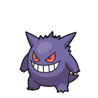 Icono de Gengar en Pokémon Diamante Brillante y Perla Reluciente
