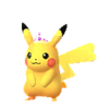 Pikachu con corona de amatista