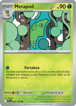 Carta de Metapod