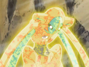 Deoxys usando recuperación.