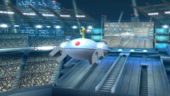 Magnezone en el escenario Estadio Pokémon 2 en SSB4 para Wii U.