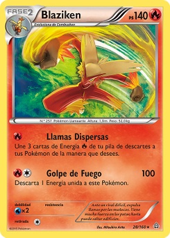 Carta de Blaziken