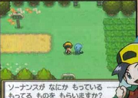 En esta captura se observa y se confirma que no solo el Pokémon inicial seguirá al jugador, sino que los 493 Pokémon podrán hacerlo.