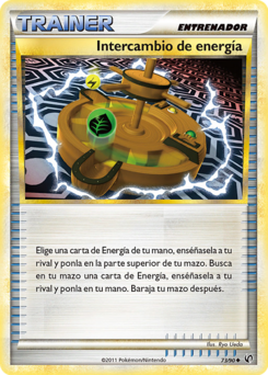 Carta Intercambio de energía