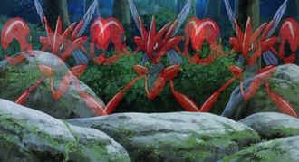 Scizor usando doble equipo.