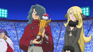 Ganador de la Liga Pokémon, Tobias.