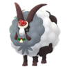 Dubwool con atuendo festivo