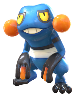 Croagunk en Pokkén Tournament.