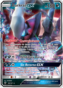 Darkrai-GX (Sombras Ardientes TCG) - WikiDex, la enciclopedia Pokémon