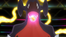 Garchompita del Garchomp de Cynthia/Garchomp de Cintia.