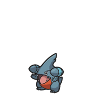 Icono de Gible en Pokémon Escarlata y Púrpura
