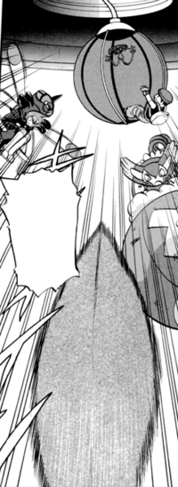 Torterra de Diamond/Diamante usando hoja afilada.