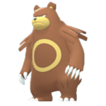 Imagen de Ursaring hembra en Pokémon Diamante Brillante y Pokémon Perla Reluciente