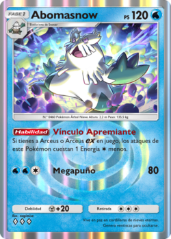 Carta de Abomasnow
