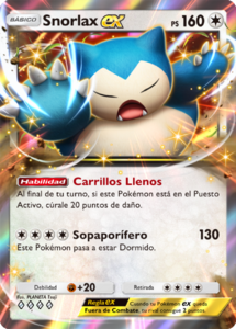 Versión de la carta en Arboleda de Eevee