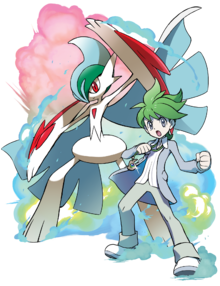 Artwork de Blasco junto a Mega-Gallade.