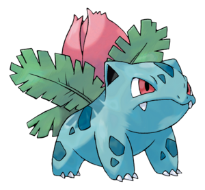 Ilustración de Ivysaur