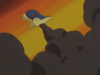 Cyndaquil usando pantallahumo.
