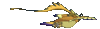 Imagen posterior de Mega-Pidgeot variocolor en Pokémon Rubí Omega, Pokémon Zafiro Alfa, Pokémon Sol, Pokémon Luna, Pokémon Ultrasol y Pokémon Ultraluna