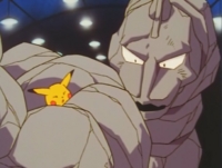 Onix de Brock usando Atadura.