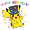 Pegatina Pikachu Año Nuevo 23 GO.png