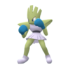 Imagen de Hitmonchan variocolor en Pokémon Diamante Brillante y Pokémon Perla Reluciente