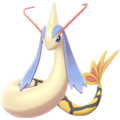 Imagen de Milotic variocolor macho en Pokémon Diamante Brillante y Pokémon Perla Reluciente
