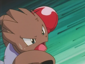 Hitmonchan de Roger usando megapuño.