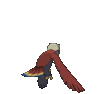 Imagen posterior de Braviary en Pokémon X, Pokémon Y, Pokémon Rubí Omega, Pokémon Zafiro Alfa, Pokémon Sol, Pokémon Luna, Pokémon Ultrasol y Pokémon Ultraluna