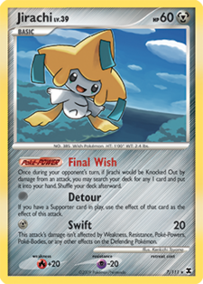 Jirachi (Rising Rivals TCG) - WikiDex, la enciclopedia Pokémon