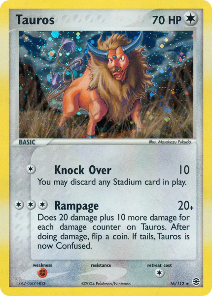 Archivo:Tauros (FireRed & LeafGreen TCG).png