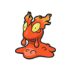 Icono de Slugma en Pokémon HOME (v. 3.1.0)