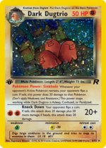 Dark Dugtrio (Team Rocket 6 TCG)