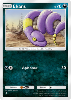 Carta de Ekans