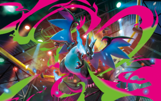 Ilustración de Mega-Charizard X