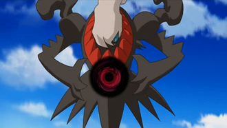 Darkrai usando brecha negra.