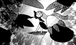 Meloetta usando canto arcaico.