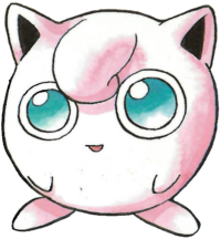 Jigglypuff en Pokémon Rojo y Verde.